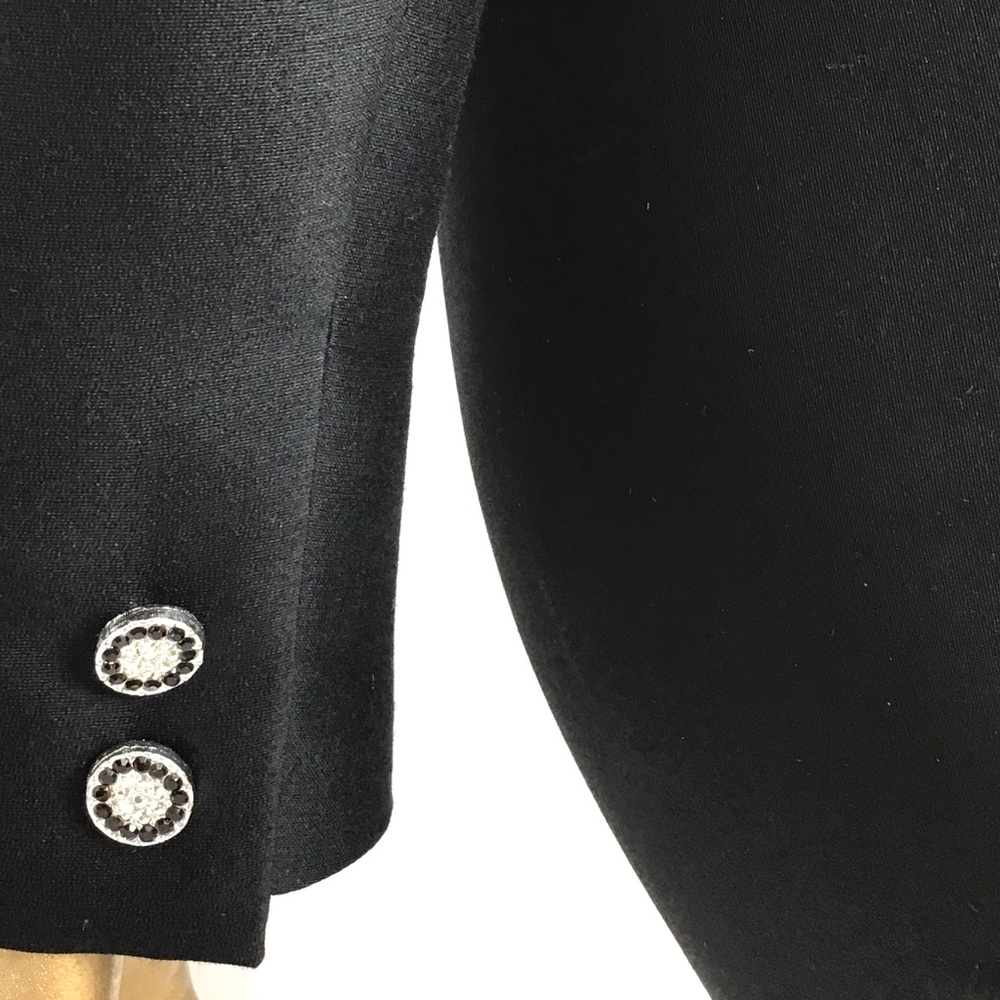 VTG DAMSELLE NEW YORK CROPPED EVENING JACKET - Picture 4 of 7